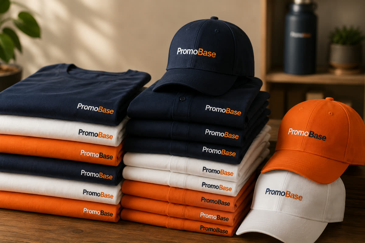 Playeras y gorras PromoBase